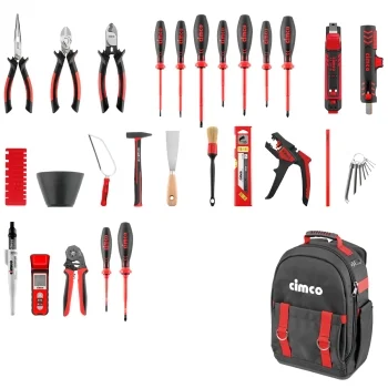 CIMCO Ergo Starter Electric Plus instrumentu mugursoma