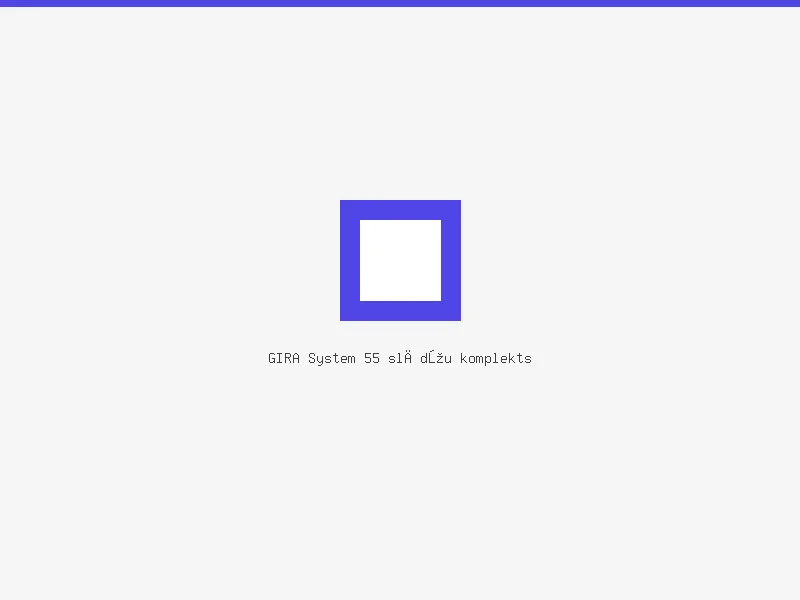 GIRA System 55 slēdžu komplekts